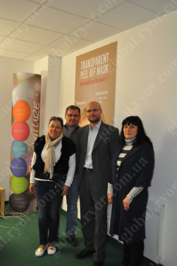 С нашими партнерами на заводе TechNature (Франция)